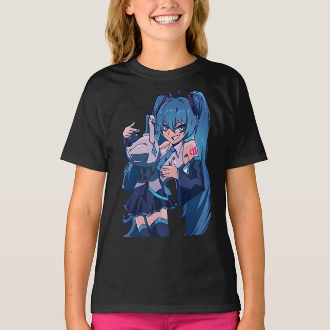 Camiseta Hatsune miku (Frente)
