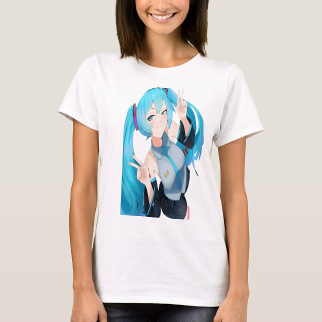 Camiseta Hatsune miku (Frente)