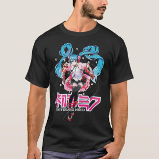 Camiseta Hatsune Miku - Sakura With Logo