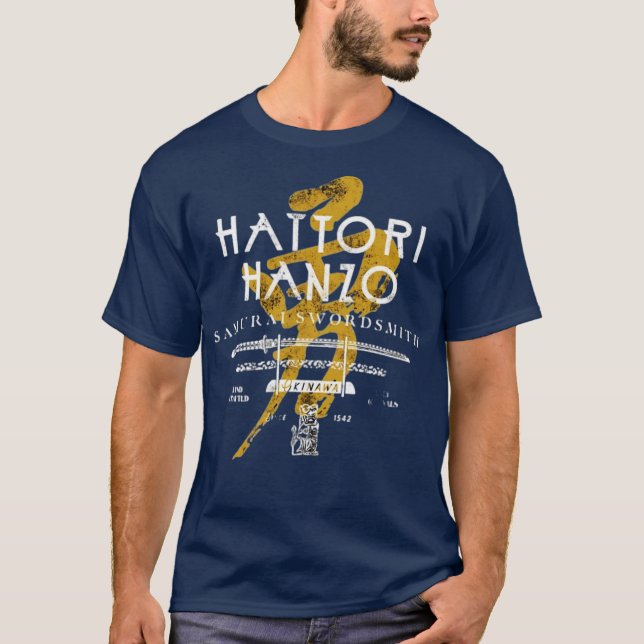 Camiseta Hattori Hanzo Samurai Swordsmith (Frente)