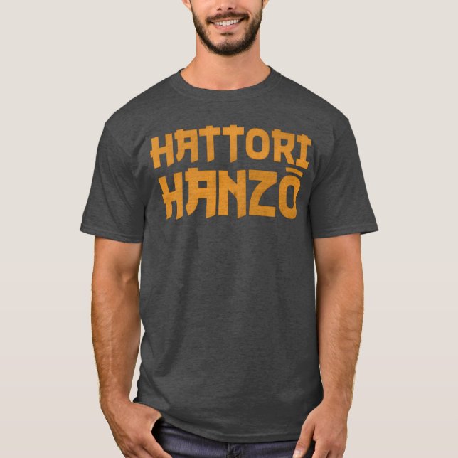 Camiseta Hattori Hanzo Sushi Samurai Amigo da Espada (Frente)