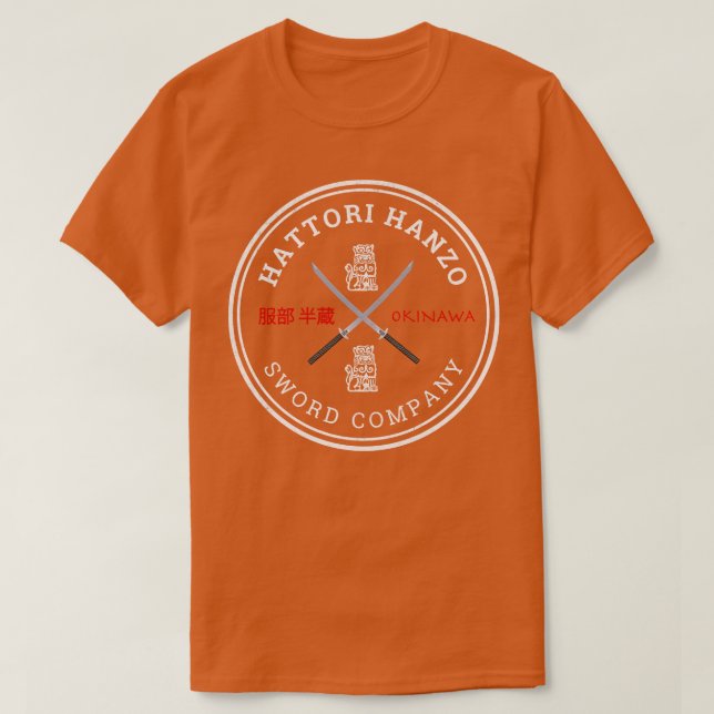 Camiseta Hattori Hanzo Sword Company (Frente do Design)
