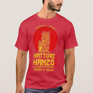 Camiseta Hattori Hanzo Sword e Sushi