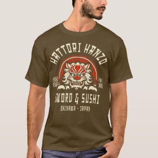 Camiseta Hattori Hanzo Sword E Sushi 1