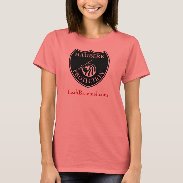 Camiseta Hauberk B&W Shield (Frente)