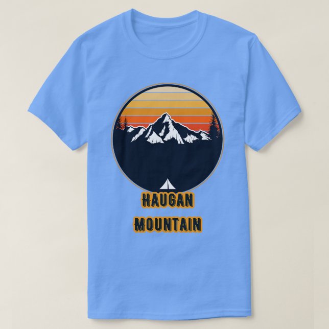 Camiseta Haugan Mountain 1 (Frente do Design)