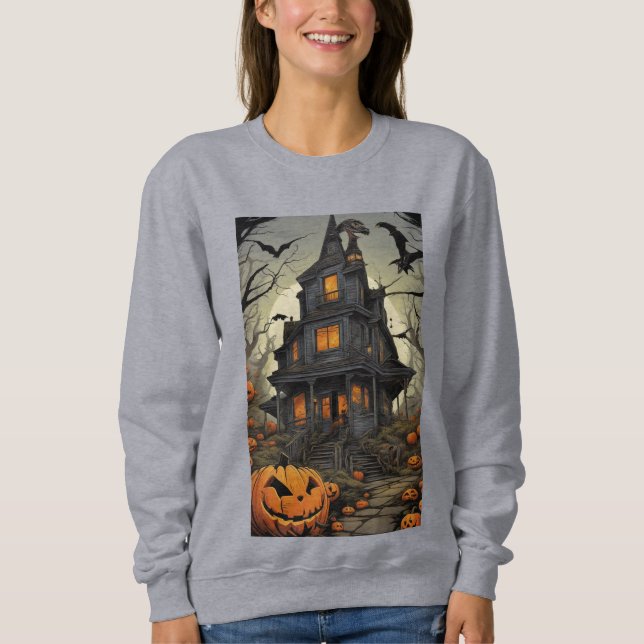 Camiseta Haunted house (Frente)