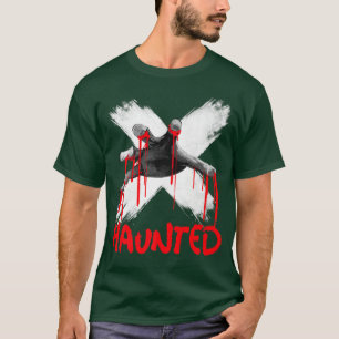 Camiseta Haunted Zombie Hand Horror Art Design 