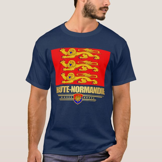 Camiseta Haute-Normandie (Normandia Superior) (Frente)