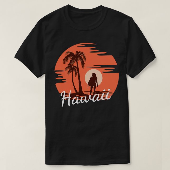 Camiseta Havaí 1 (Frente do Design)