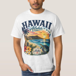 Camiseta Havaí Aloha