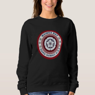 Camiseta Havaí Baía Waimea Oahu havaiano