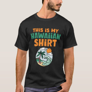 Camiseta Havaí Bebe Luau Aloha Hibiscus Flor Havaiana