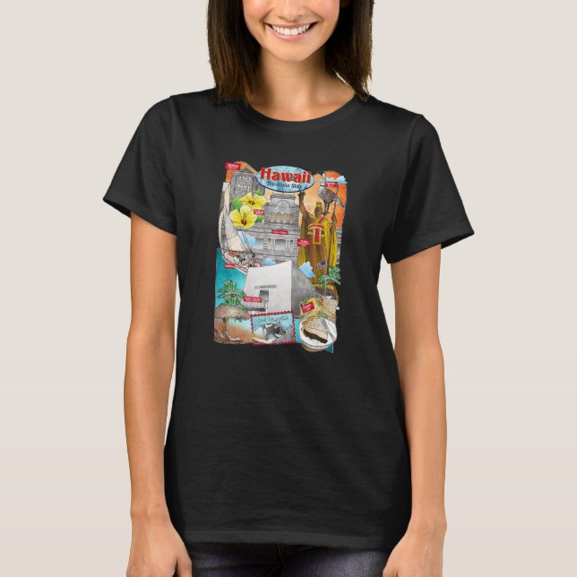 Camiseta Havaí, Estado de Aloha (Frente)