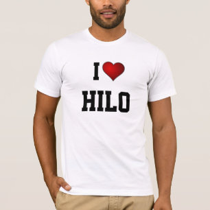 Camiseta Havaí: EU AMO HILO