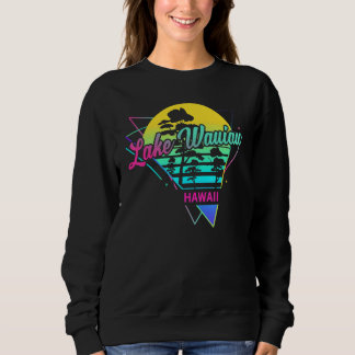 Camiseta Havaí EUA Nostálgico Retrô Lago Waiau