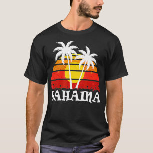Camiseta Havaí Lahaina Maui Vintage Surf das Ilhas Havaiana