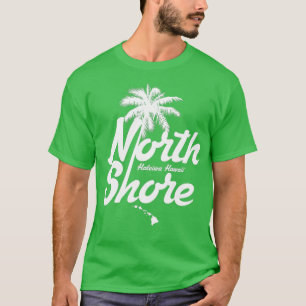Camiseta Havaí North Shore Haleiwa Palm Tree 1
