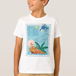 Camiseta Havaí Papai noel de Natal Viagem Tropical Beach