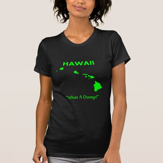 Camiseta Havaí - Que Lixo! (Frente)