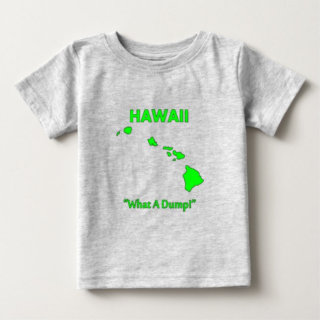 Camiseta Havaí - Que Lixo! (Frente)