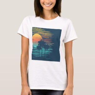 Camiseta Havaí Sunset Sunrise — Floresta Cinematográfica