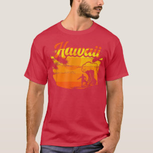 Camiseta Havaí Surfer Wave Ocean Island Hawaiian Beach Alo