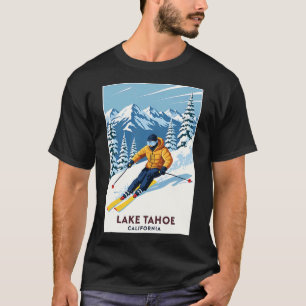 Camiseta Havaí Tropical Vintage de Surfe e Hidroavião no Oc