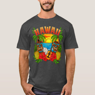 Camiseta Havaí Vacina Surfing Diving Beach Havaiian Souv