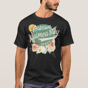 Camiseta Havaí Waimea Bay Oahu North Shore Havaí