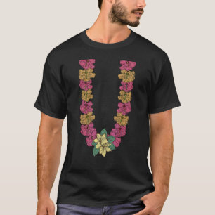 Camiseta Havaiana Flores Tropicais de Verão Havaí L