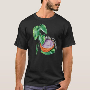 Camiseta Havaiana Poi Taro Broke Da Mouth Havaii Sushi Comi