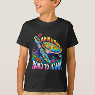 Camiseta Havaiano Maui Havaí Tartaruga Férias Grupo Viagem