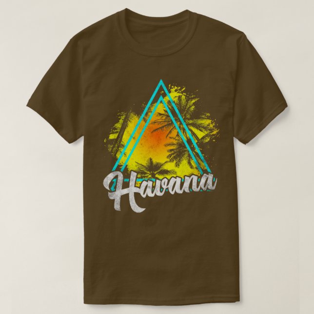 Camiseta Havana Cuba (Frente do Design)