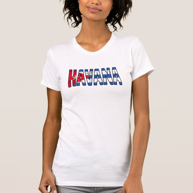 Camiseta Havana Cuba (Frente)