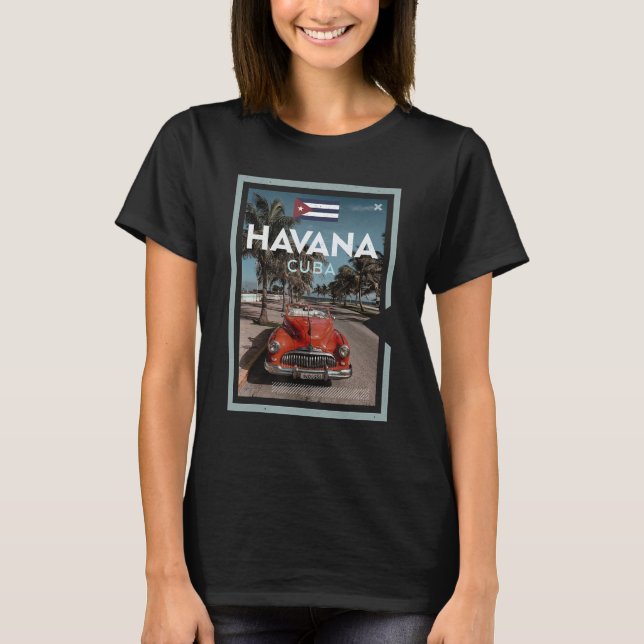 Camiseta Havana, Cuba (Frente)