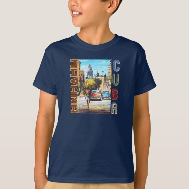 Camiseta Havana Cuba Fine Art - Capital Nacional (Frente)