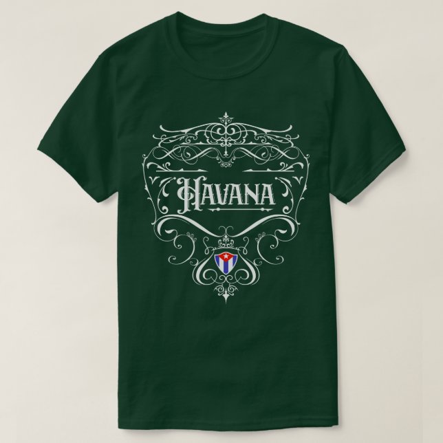 Camiseta Havana Vintage design (Frente do Design)