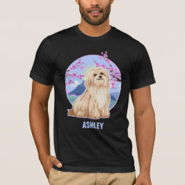 Camiseta Havanês Kawaii Fofo Presente Cachorro Pet
