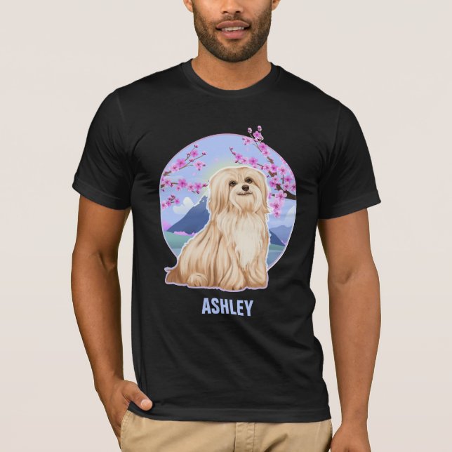 Camiseta Havanês Kawaii Fofo Presente Cachorro Pet (Frente)