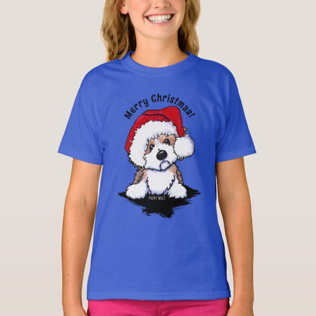Camiseta Havanese de Natal (Frente)