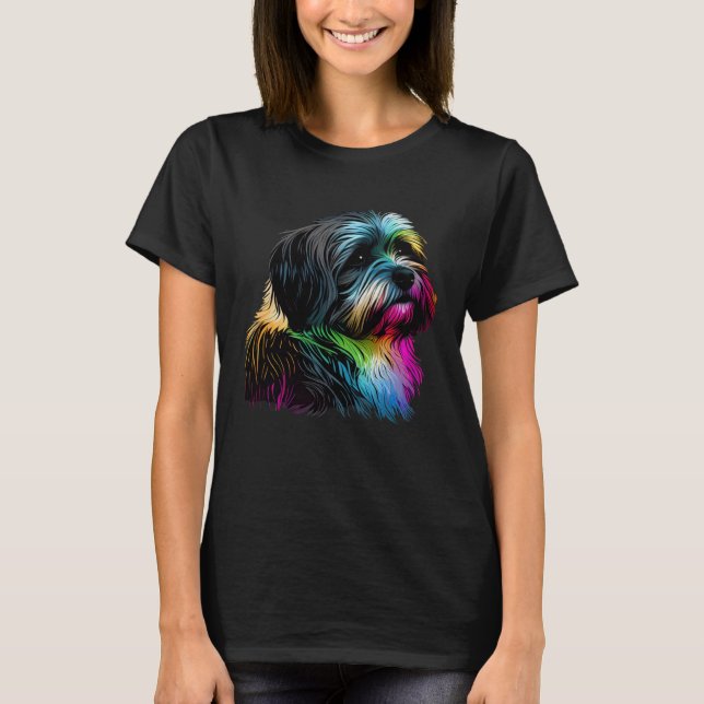 Camiseta Havanese Dog Pop Havanese (Frente)