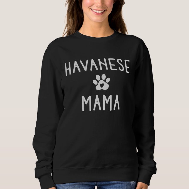 Camiseta Havanese Mama  Havanese Dog   Women Mom (Frente)