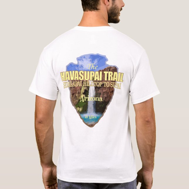 Camiseta Havasupai Trail (ponta de seta) (Verso)