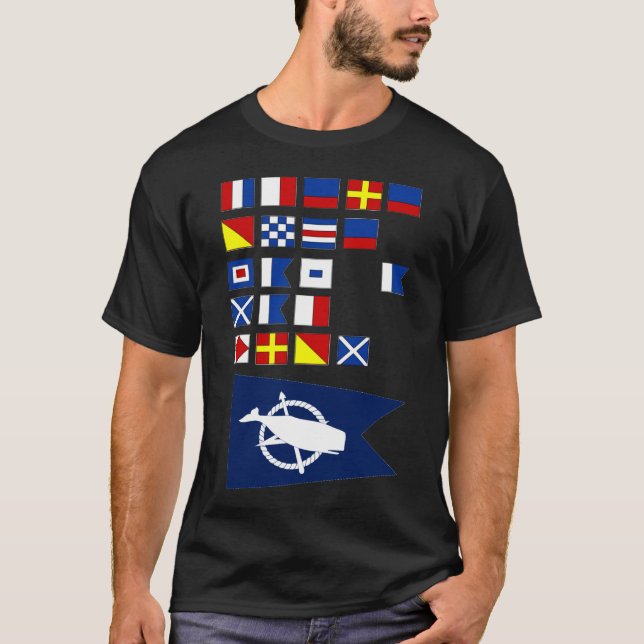 Camiseta Havia uma vez um homem de Nantucket (Frente)