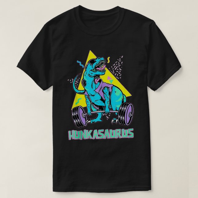 Camiseta Havikasaurus Welevaging Gym Workout (Frente do Design)