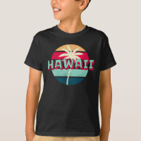 Hawaii 80s Vintage Retro Sunset