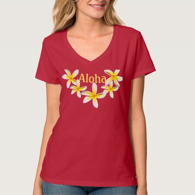 Camiseta Hawaii Aloha (Frente)