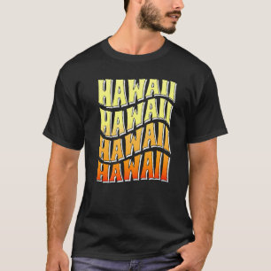 Camiseta Hawaii Aloha Havaiana Retro Hawaii Island Family V