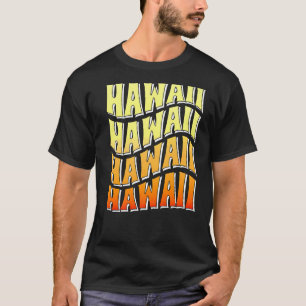 Camiseta Hawaii Aloha Havaiana Retro Hawaii Island Family V